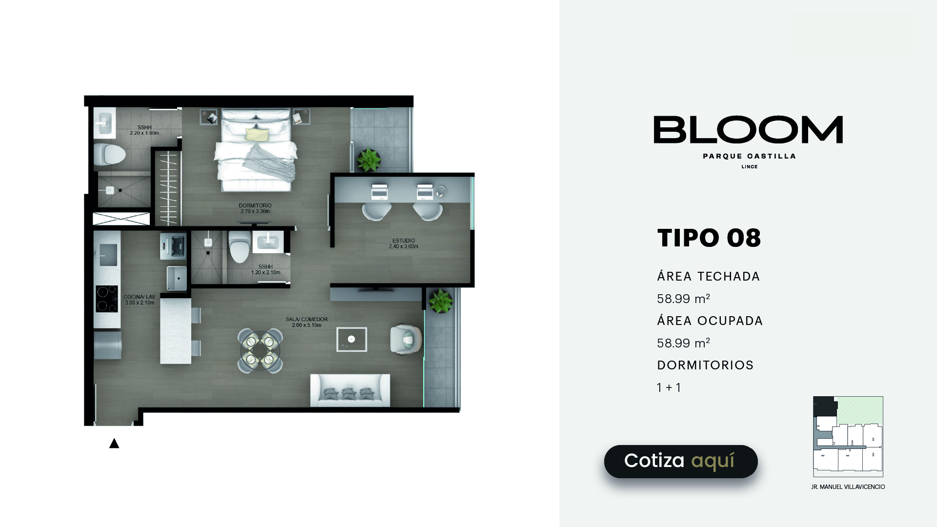 Mesa de trabajo 33-100