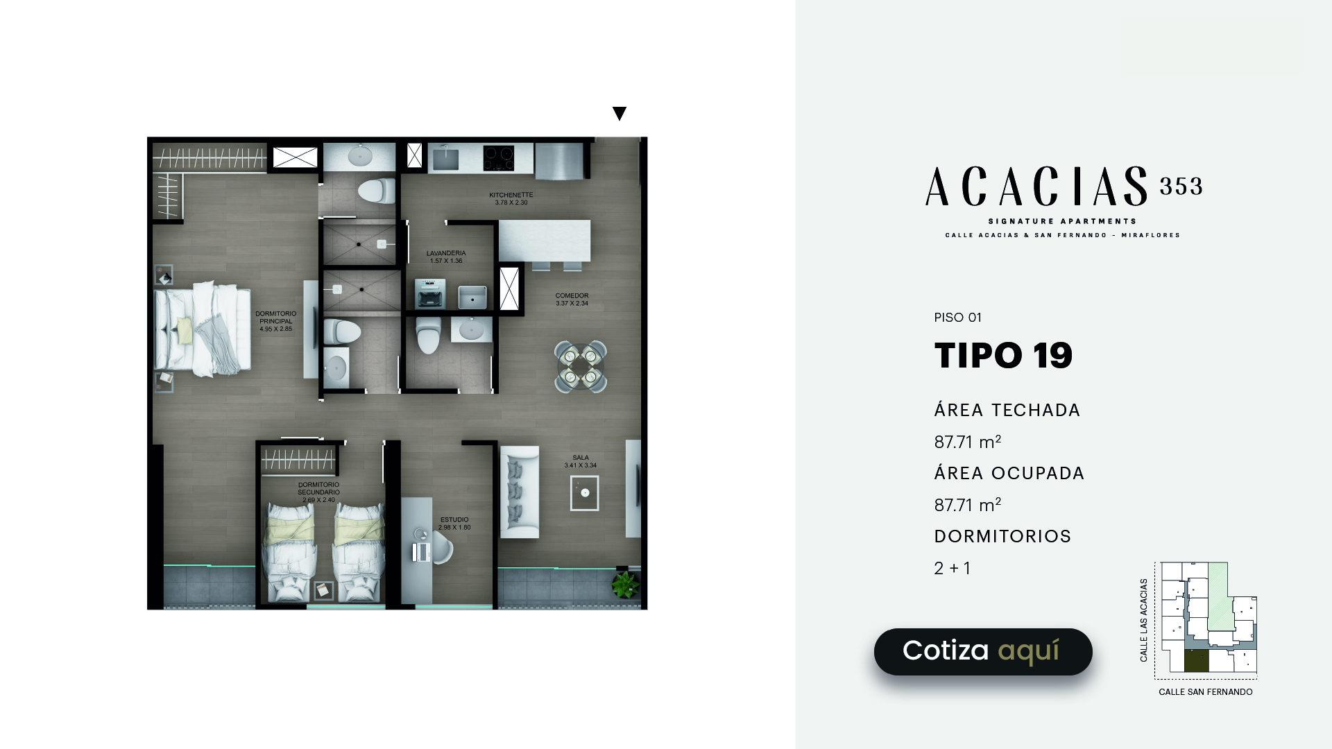 Mesa de trabajo 55-100