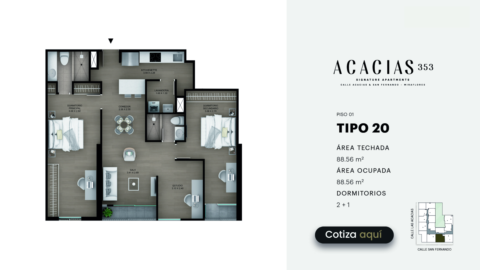Mesa de trabajo 56-100