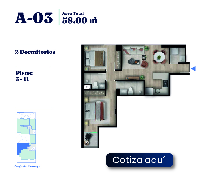 Mesa de trabajo 14-100