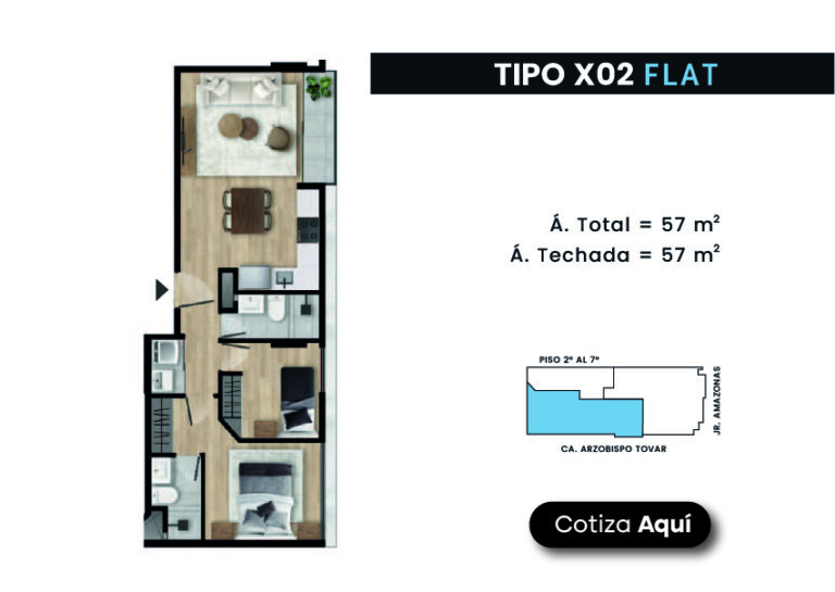 Mesa de trabajo 2-100