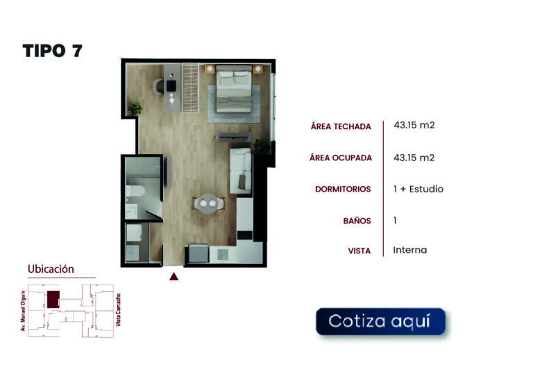 Mesa de trabajo 22-100